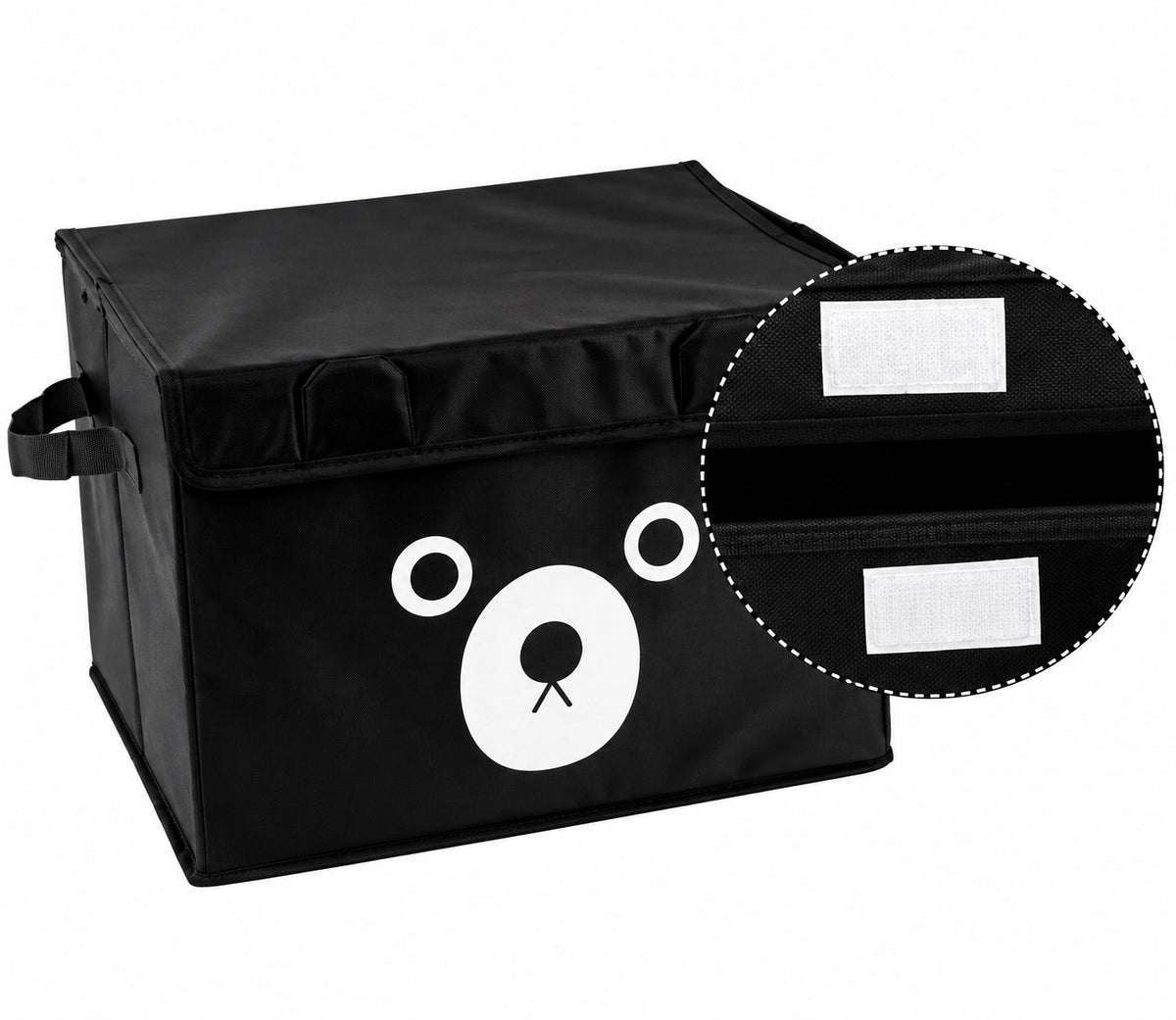 Cute Animal Face Heavy-Duty Foldable Storage Box