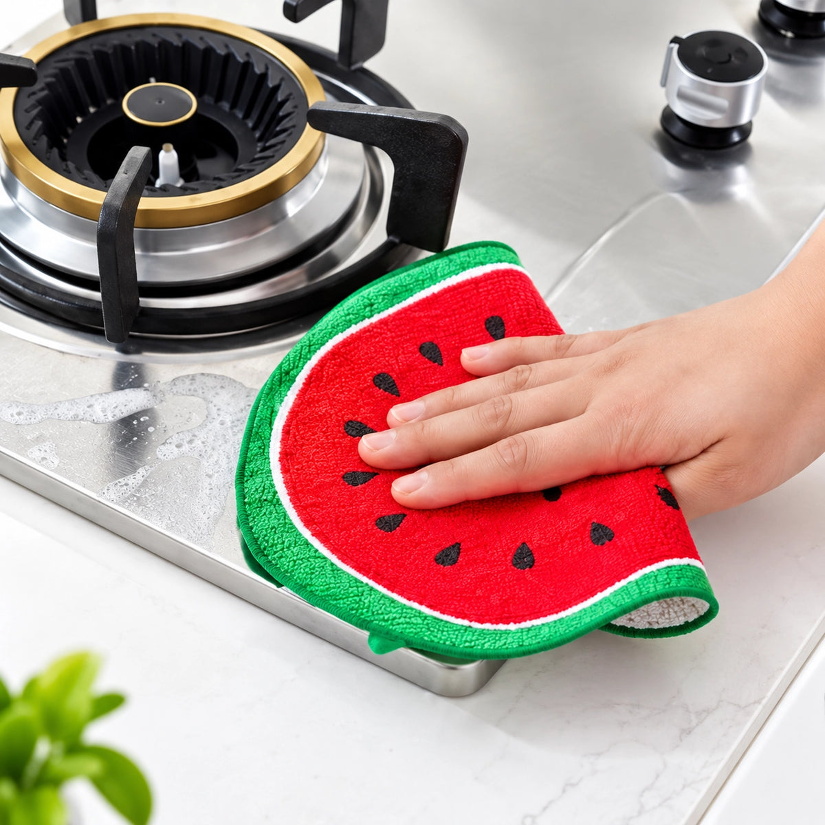 4 Pcs Fruit Kitchen Cleaning Towels
