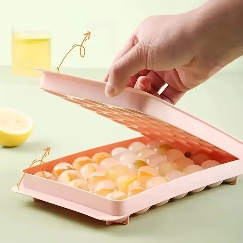 Pack of 3 Mini Round Ice Ball Cube Tray