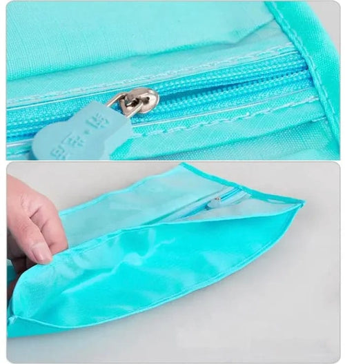 5 pcs Travel Shoe Bags in Open Zip Style