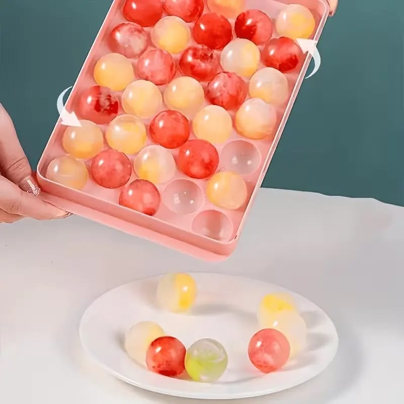 Mini Round Ice Ball Cube Tray
