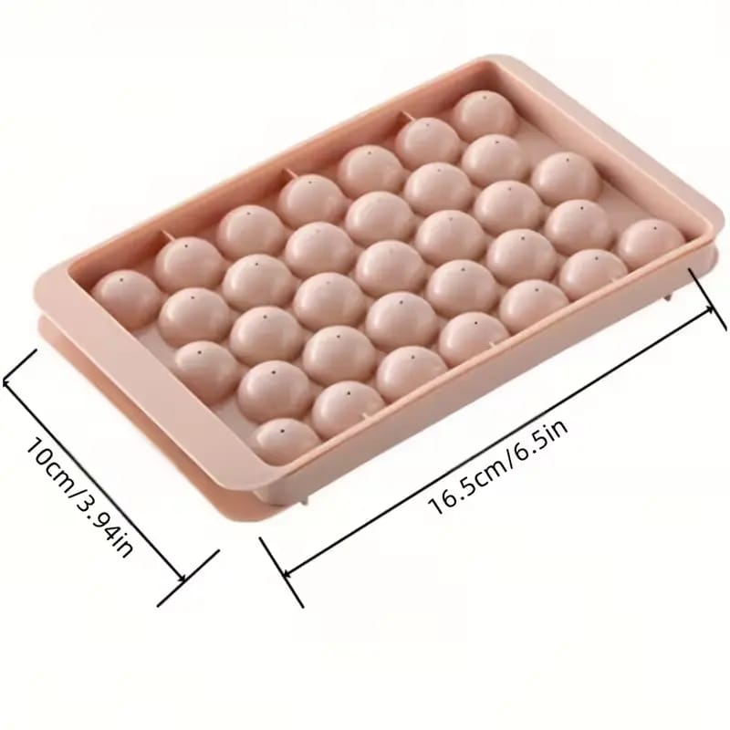 Mini Round Ice Ball Cube Tray
