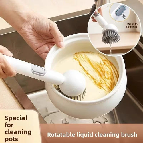 360 Rotating Kitchen Dish Cleaning Brush