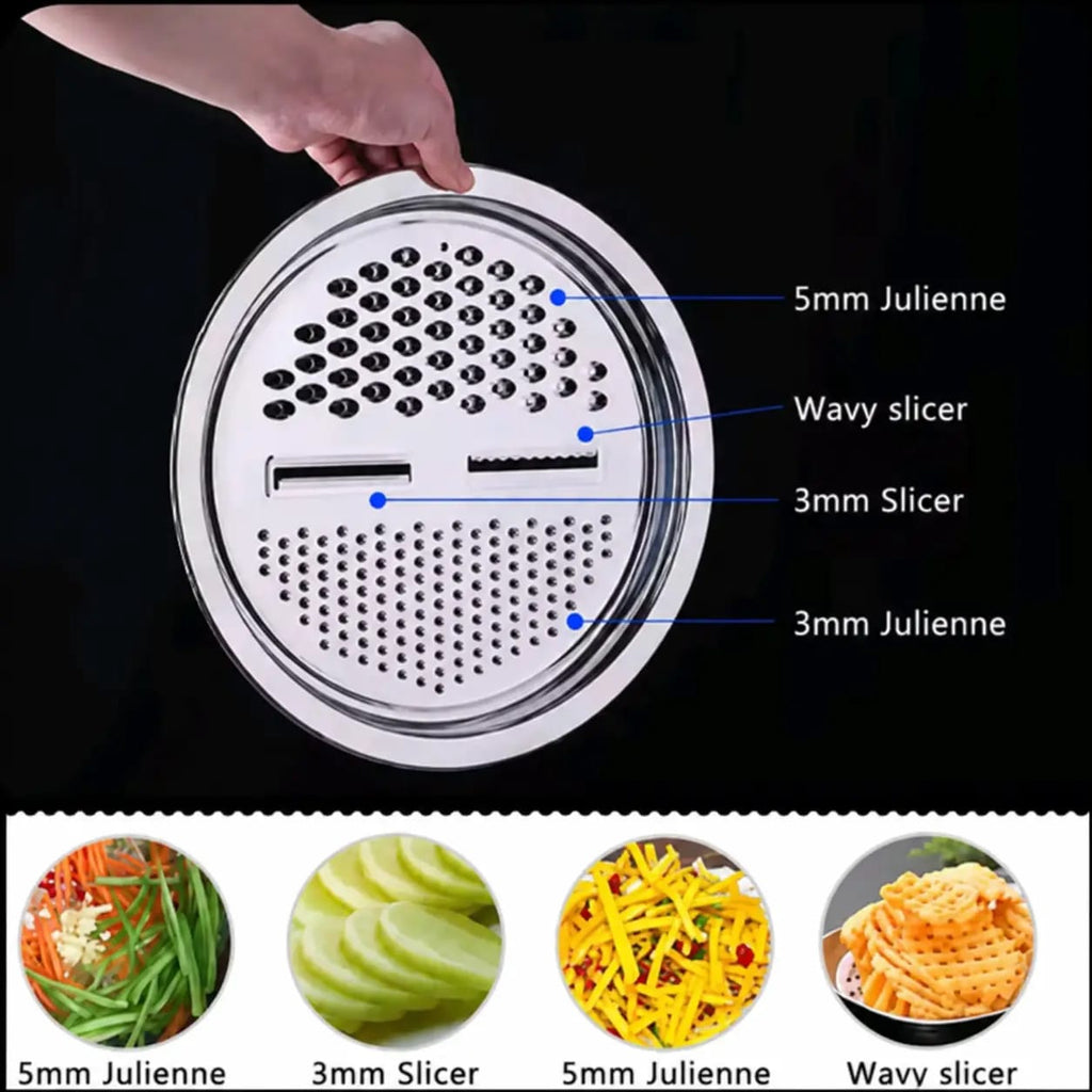 Multifunctional Stainless Steel Colander With Grater