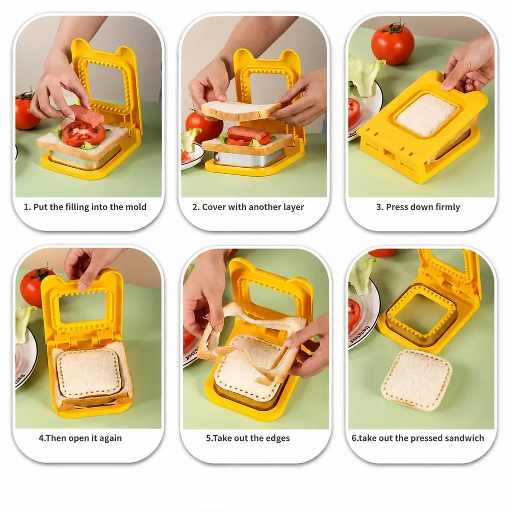 Sandwich Cutter Stainless Steel Sealer Tool