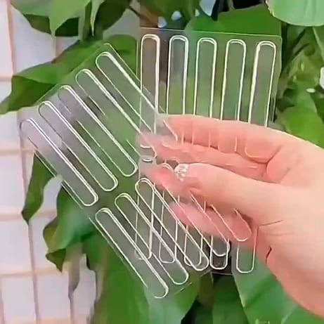 Pack of 10 Silicon Anti‑Collision Strips