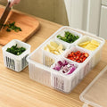 6 Grid Fresh Storage Box