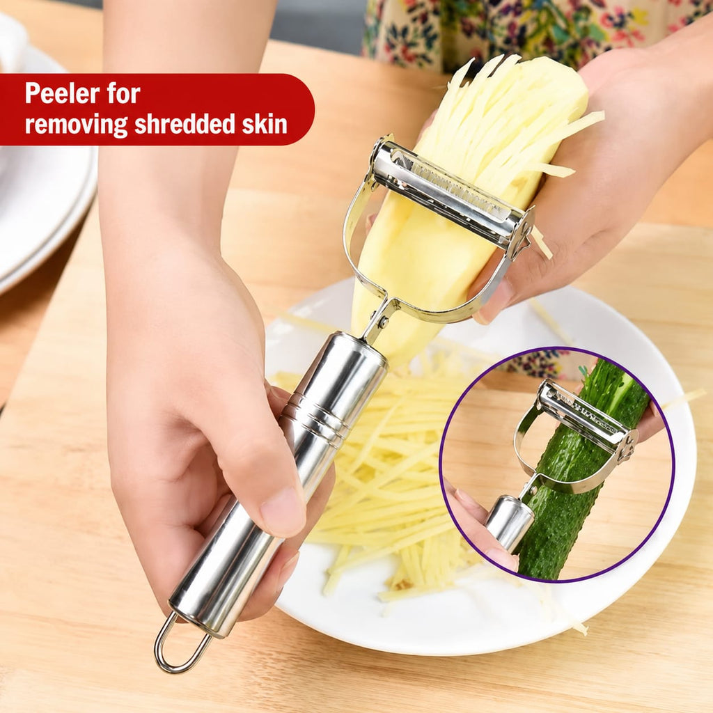 Stainless Steel Julienne Peeler