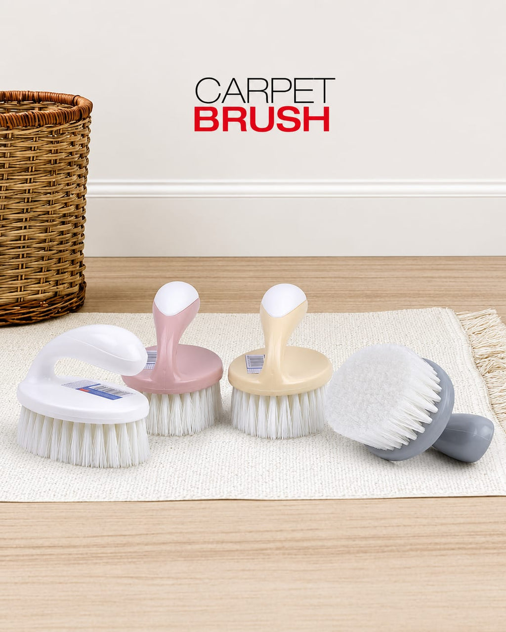 Premium Clothes Cleaning Brush with Ergonomic Handle