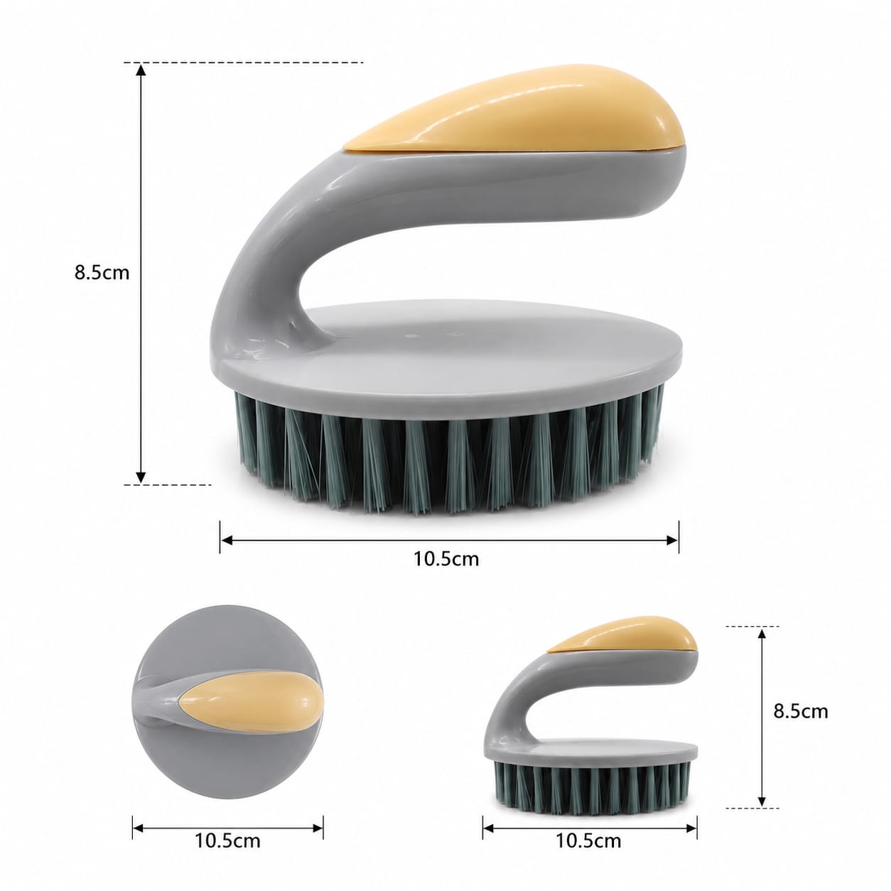 Premium Clothes Cleaning Brush with Ergonomic Handle