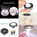 Touch Activated Stick-On LED Tap Light for Closet