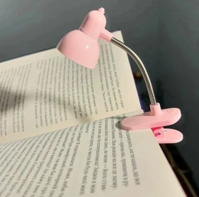 Mini Portable Clip-On LED Book Reading Lamp