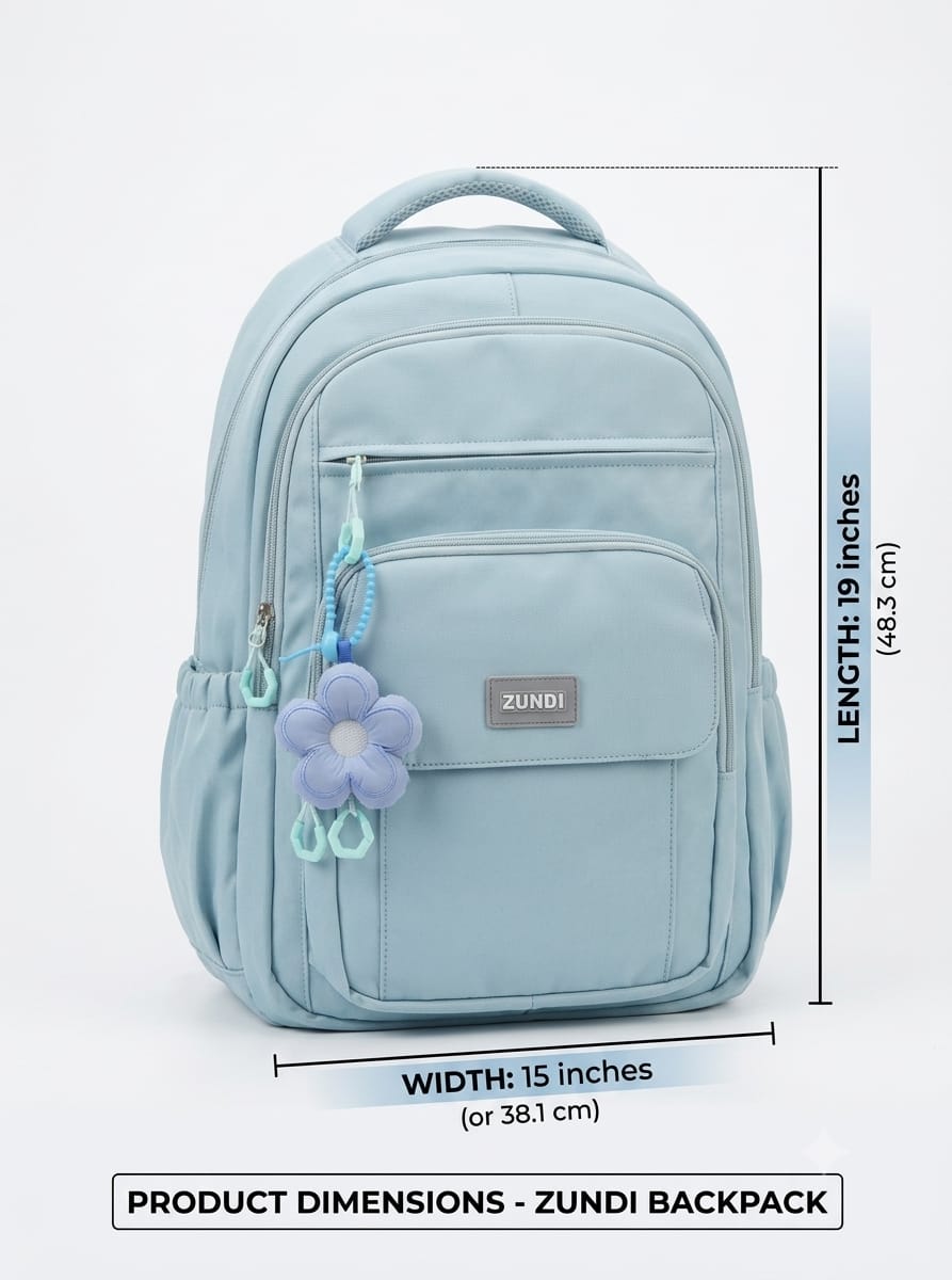 ZUNDI Original Big Size School & College Backpack