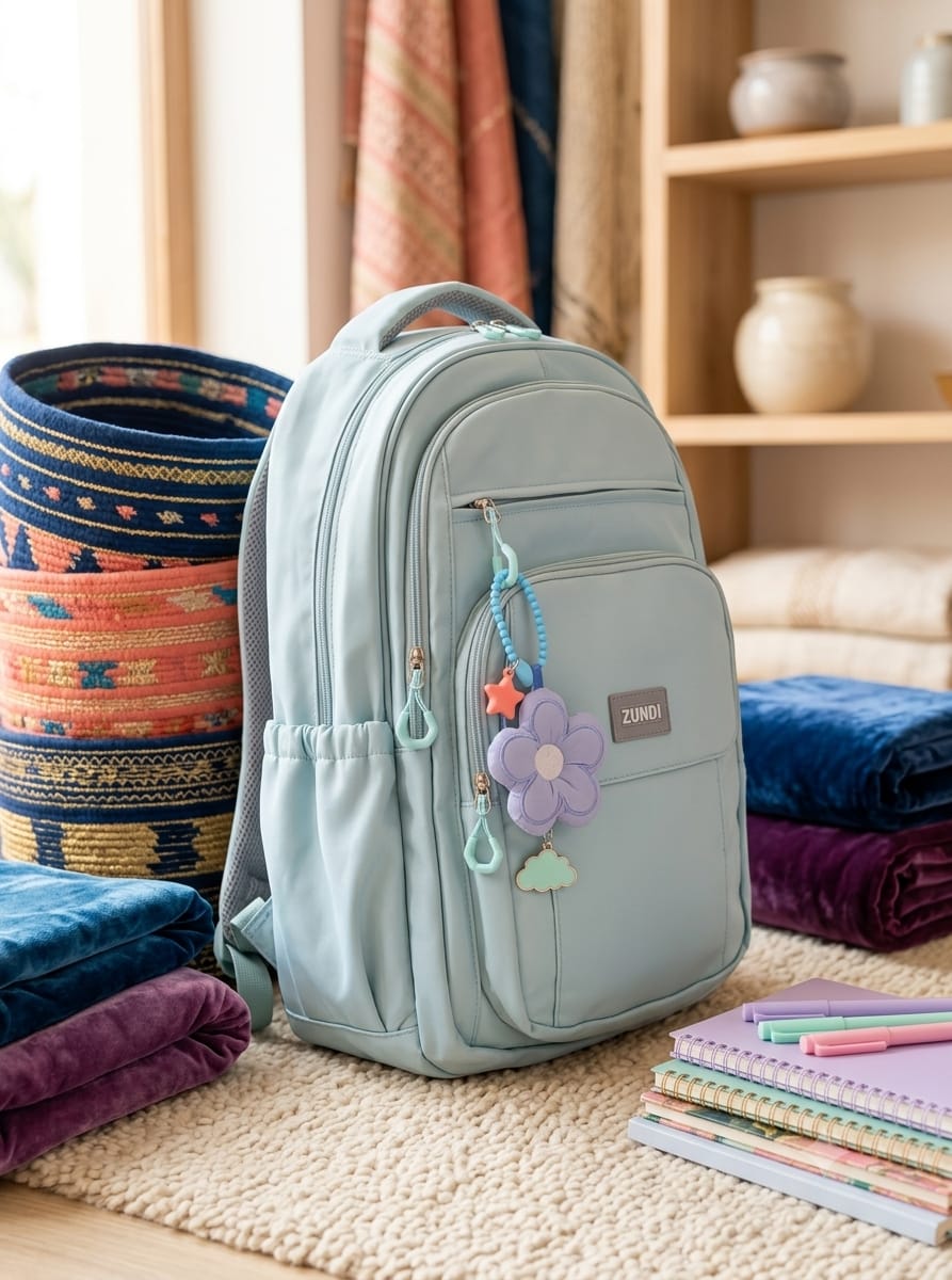 ZUNDI Original Big Size School & College Backpack