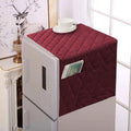 Super Heavy Quality Microfiber Quilted Fridge Top Cover