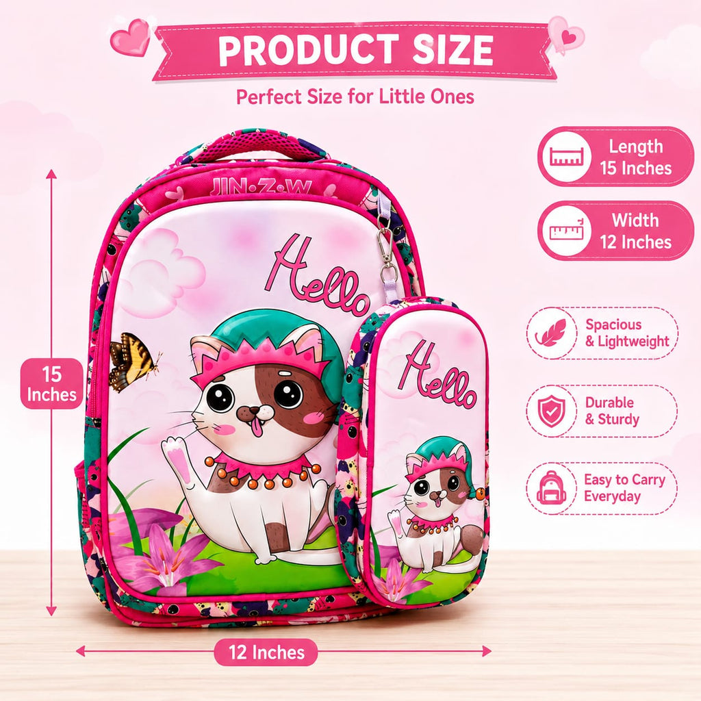 Cute Cartoon Kids School Backpack