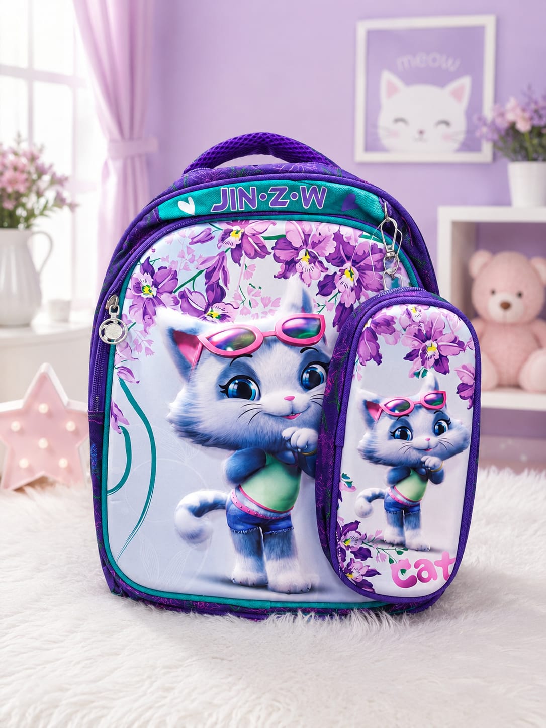 Cute Cartoon Kids School Backpack