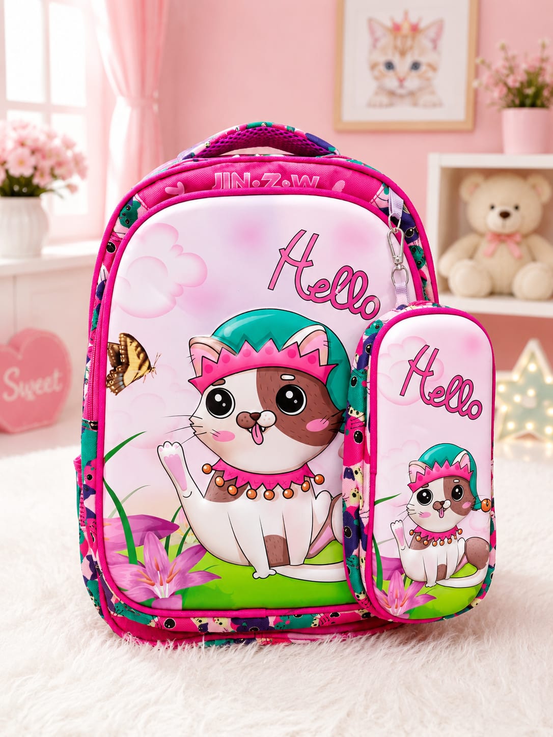 Cute Cartoon Kids School Backpack