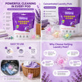 Gelijing 3-in-1 Concentrated Laundry Pods – Deep Stain Remover