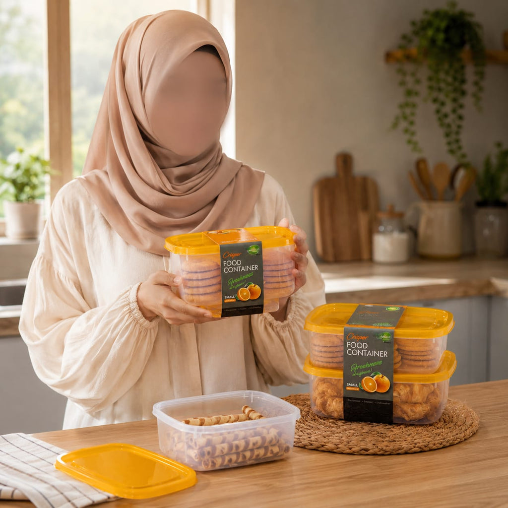 Pack of 3 Appollo Crisper Food Storage Containers
