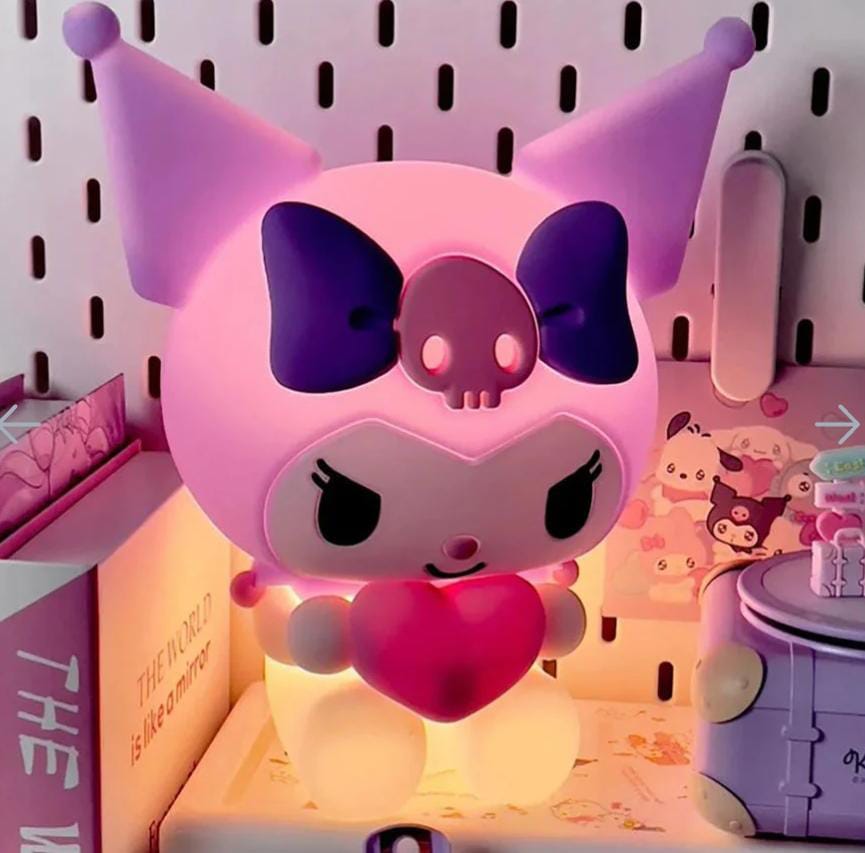 16 Color RGB Sanrio Kuromi Silicone LED Night Light