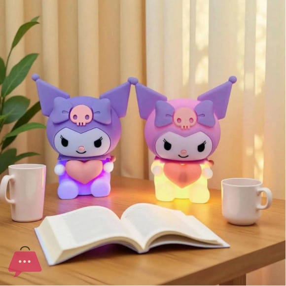 16 Color RGB Sanrio Kuromi Silicone LED Night Light