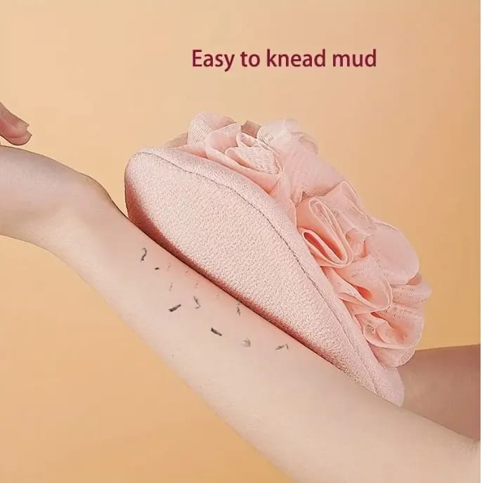 2-in-1 Exfoliating Loofah Shower Glove
