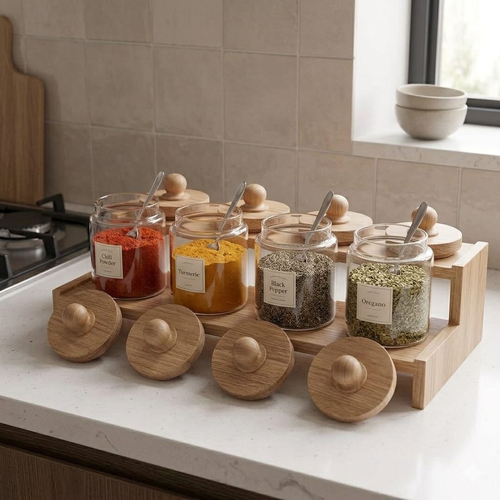 500ml Fine Borosilicate Glass Sugar Pot