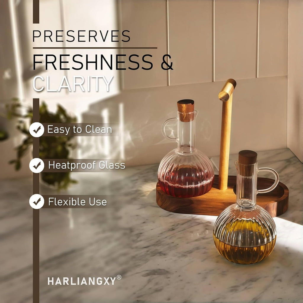 Luxury Vinegar & Oil Bottle Set