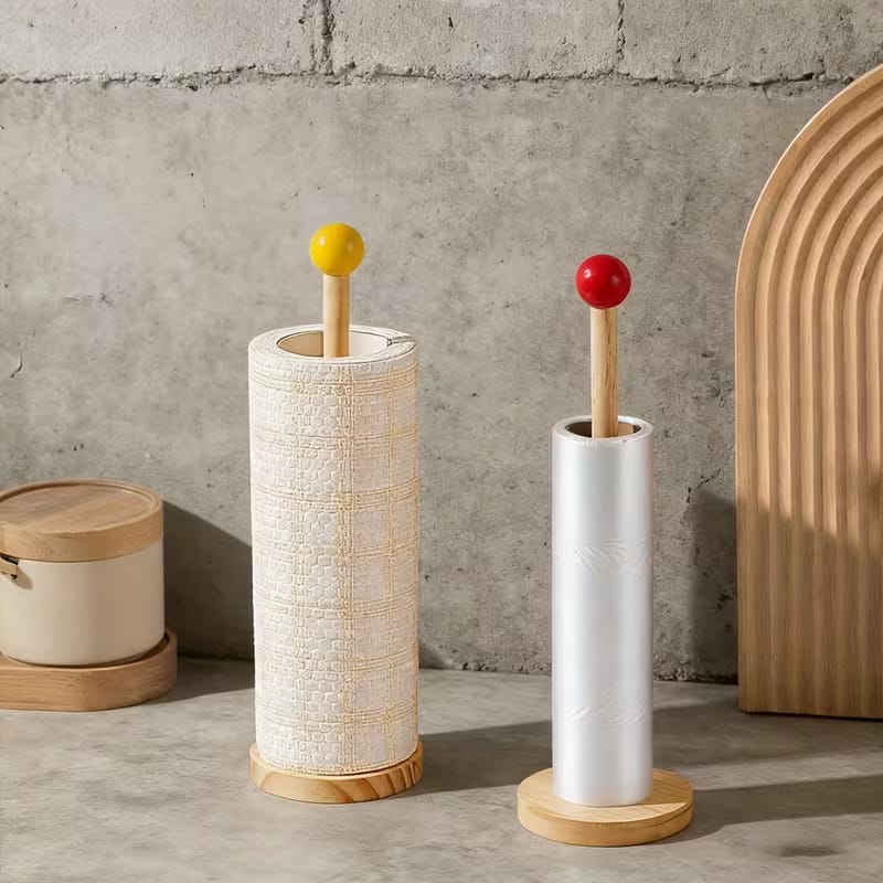 Fashionable Bamboo Multi‑Purpose Holder