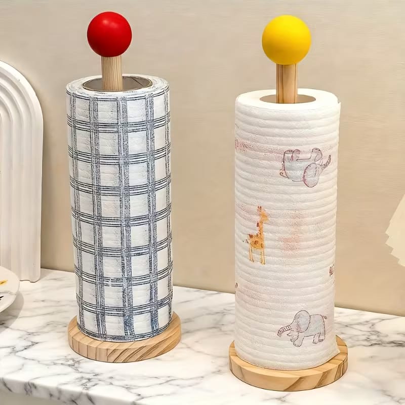 Fashionable Bamboo Multi‑Purpose Holder