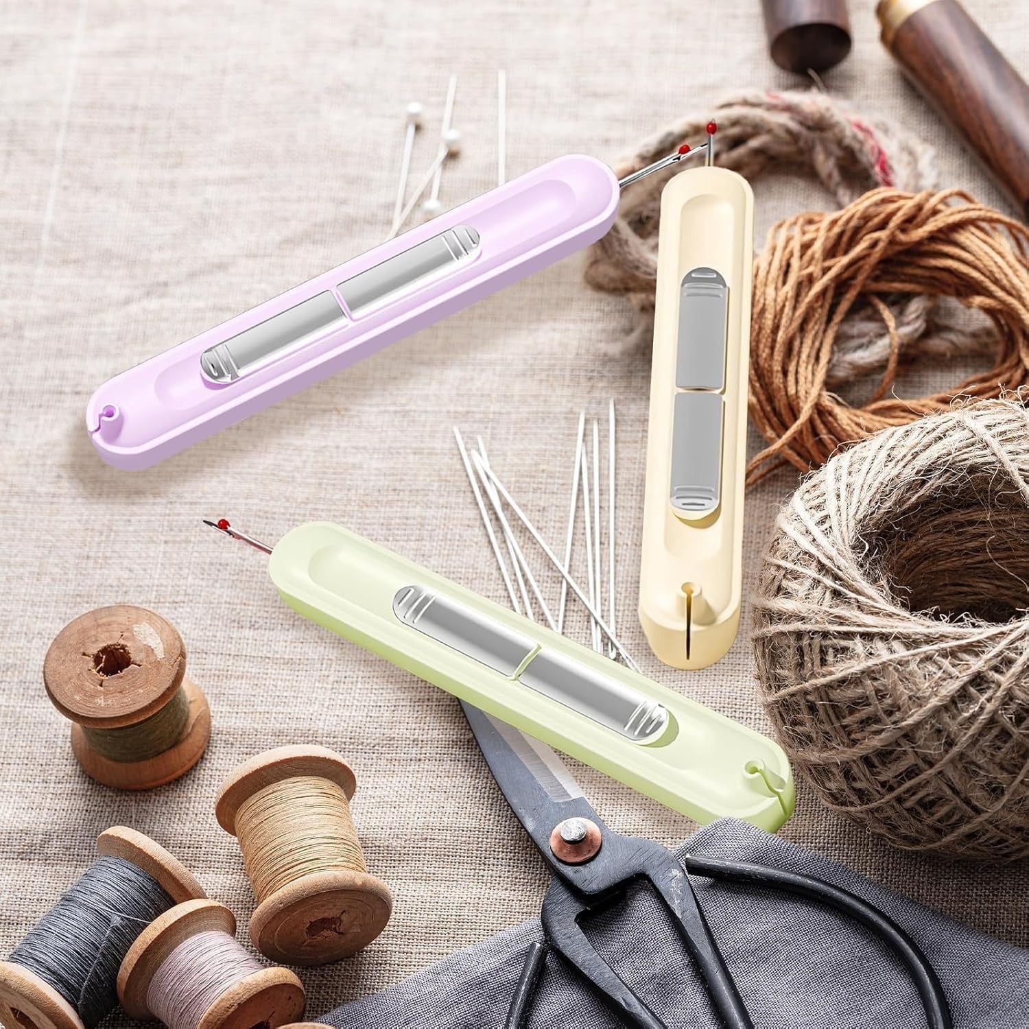 2-in-1 Telescopic Needle Threader & Seam Ripper