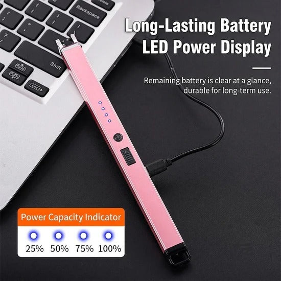 USB Rechargeable Flameless Kitchen Arc Lighter