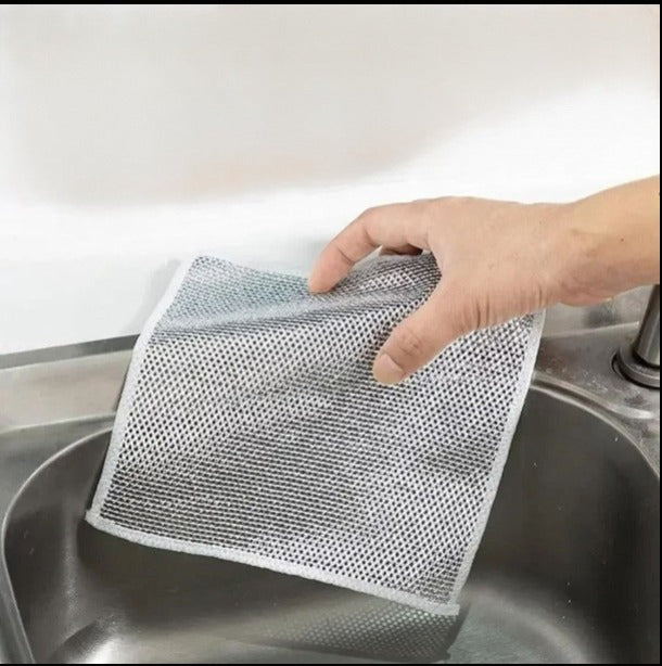 Pack of 10 Multipurpose Wire Dishwashing Cloths