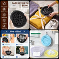 Silicone Face Ice Bath Bowl – Foldable Cooling Basin