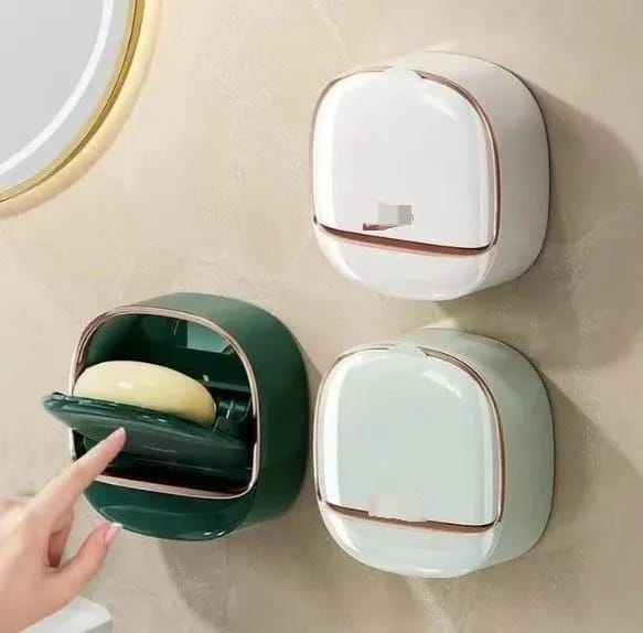 Wall Mounted Soap Holder – Modern Flip Design
