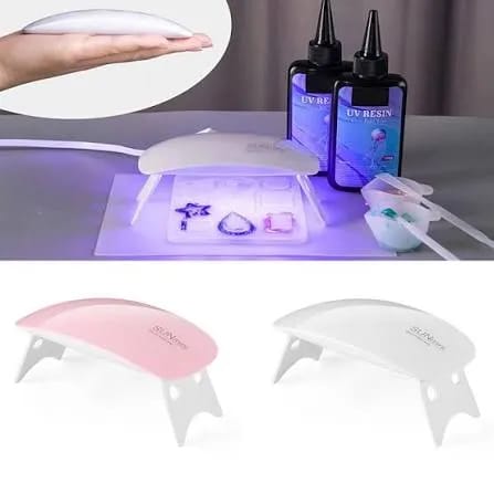 Portable Mini 6W UV LED Nail Lamp & Resin Curing Light