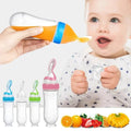 Spoon Feeder Silicone Baby Feeding Bottle