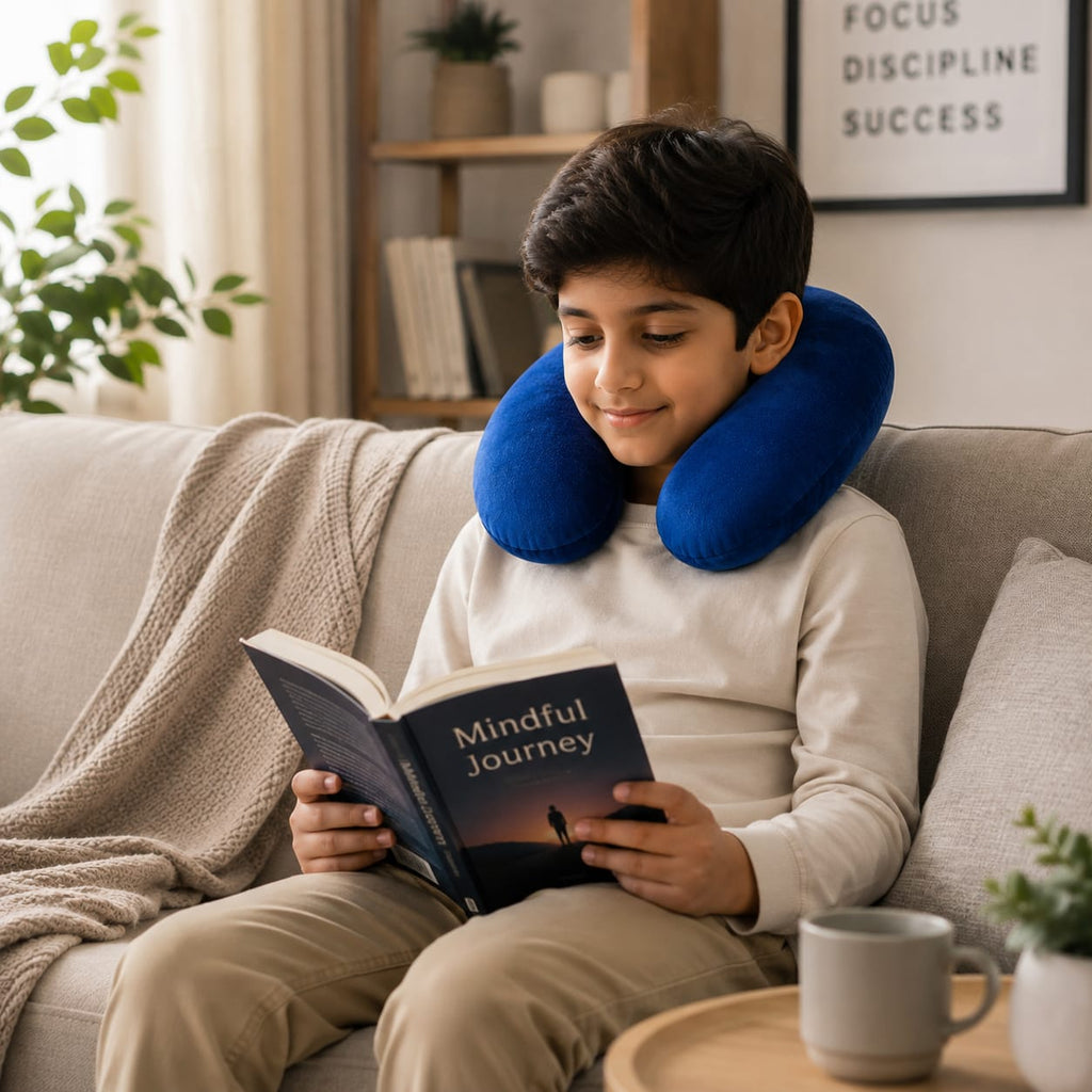 Ergonomic U-Shaped Travel Neck Pillow