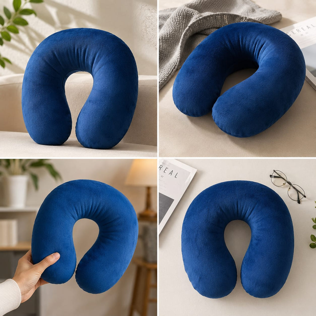 Ergonomic U-Shaped Travel Neck Pillow