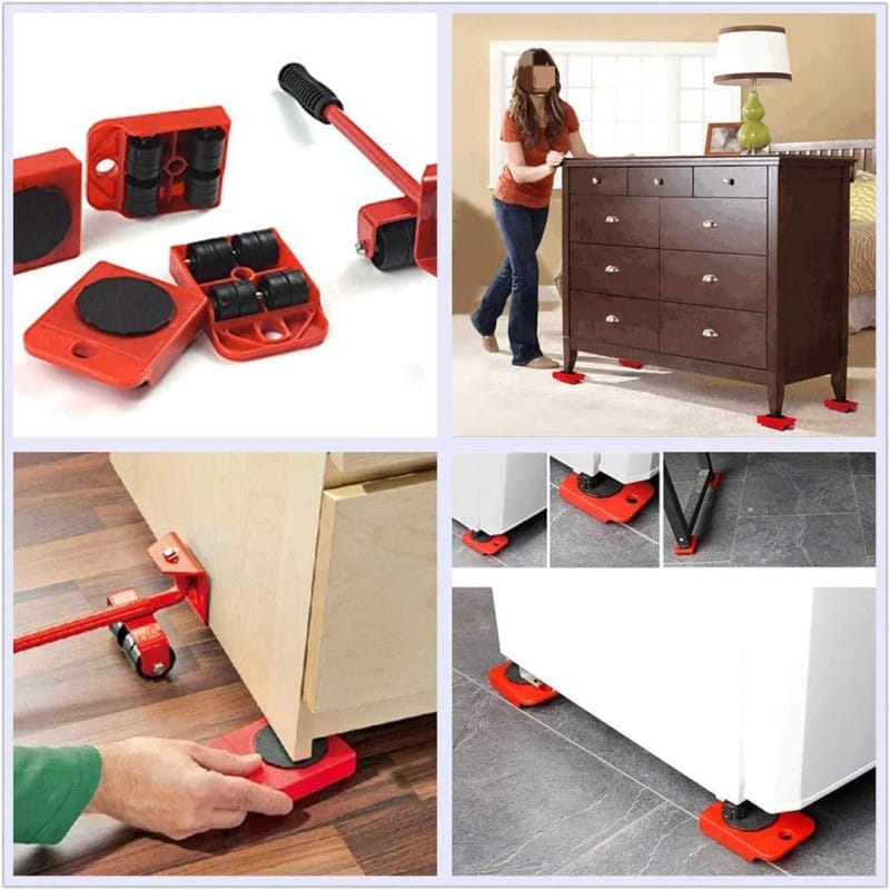 Heavy Furniture Lifter & Mover Tool Set