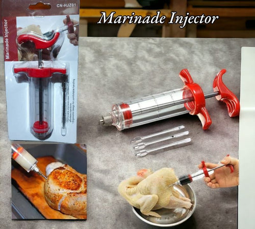 Meat Marinade Injector Syringe
