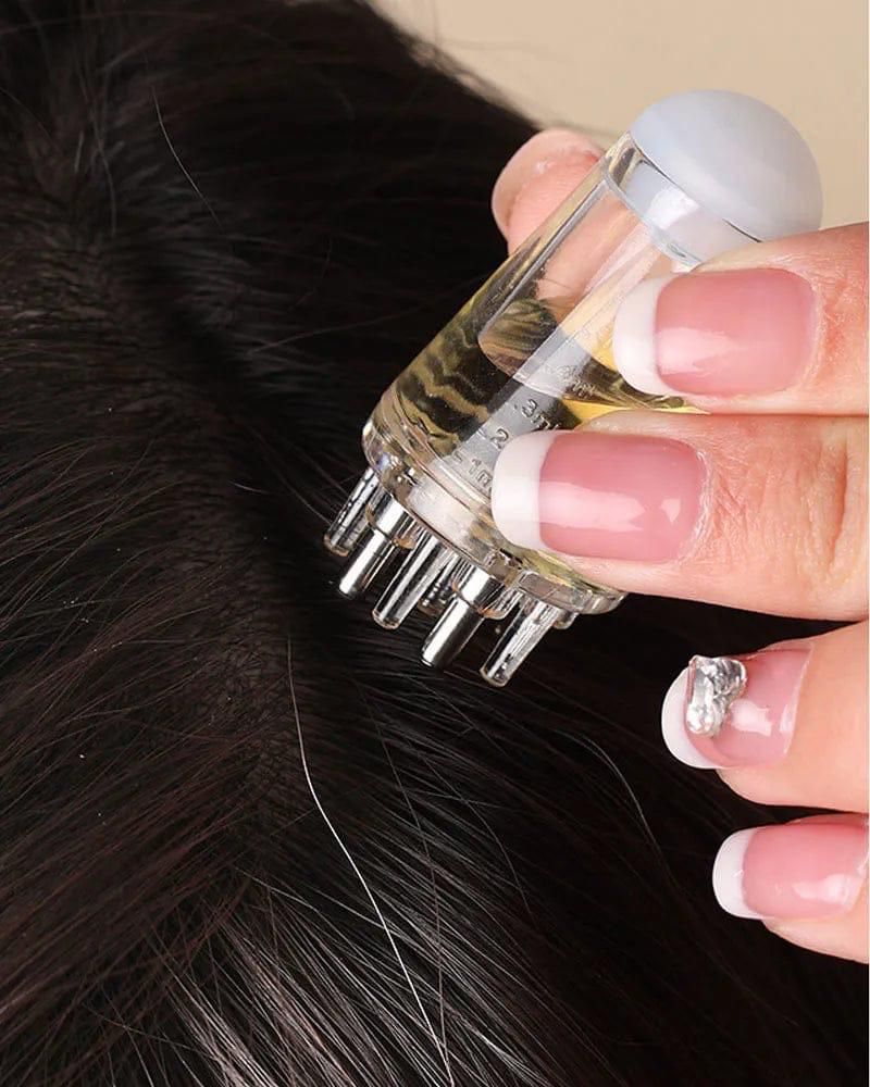Portable Scalp Liquid Applicator Comb