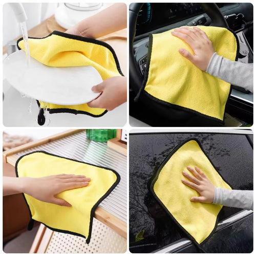 Dual-Sided Microfiber Cleaning Cloth