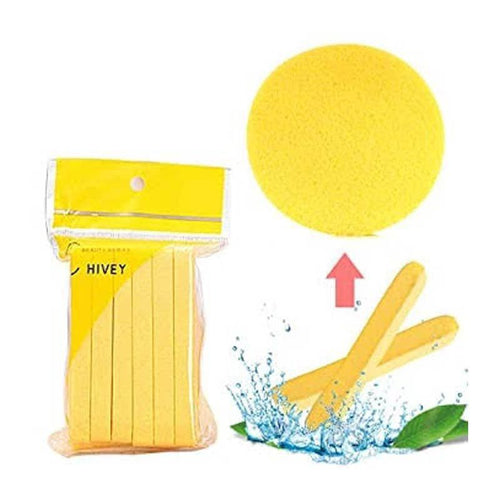 Pack of 12 Compressed Facial Cleansing Stick Sponges