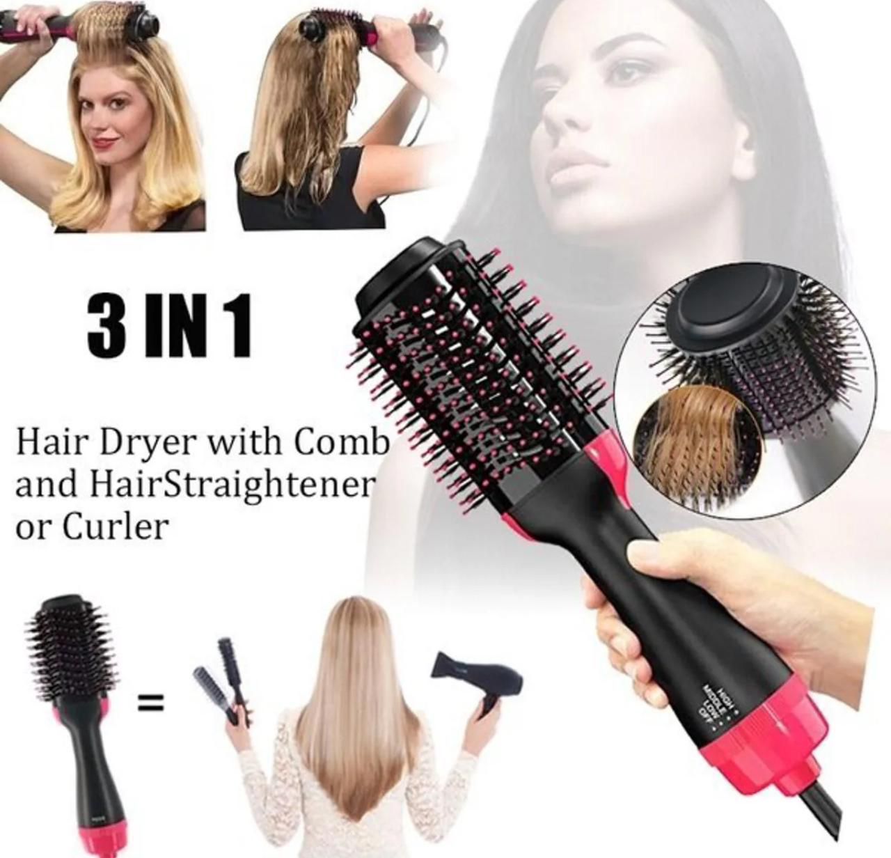 3-in-1 One Step Hair Dryer Brush & Styler