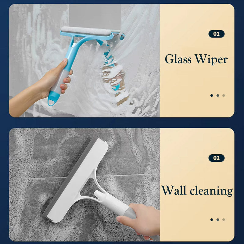 3-in-1 Glass Window Cleaner Squeegee