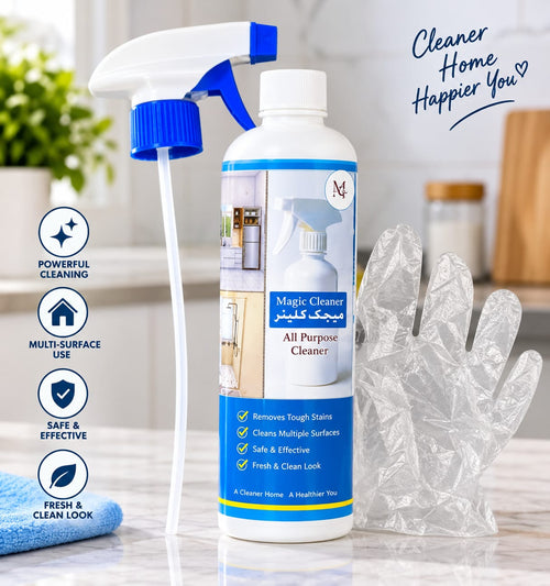 Magic Cleaner Spray with Trigger Nozzle & Protective Glove