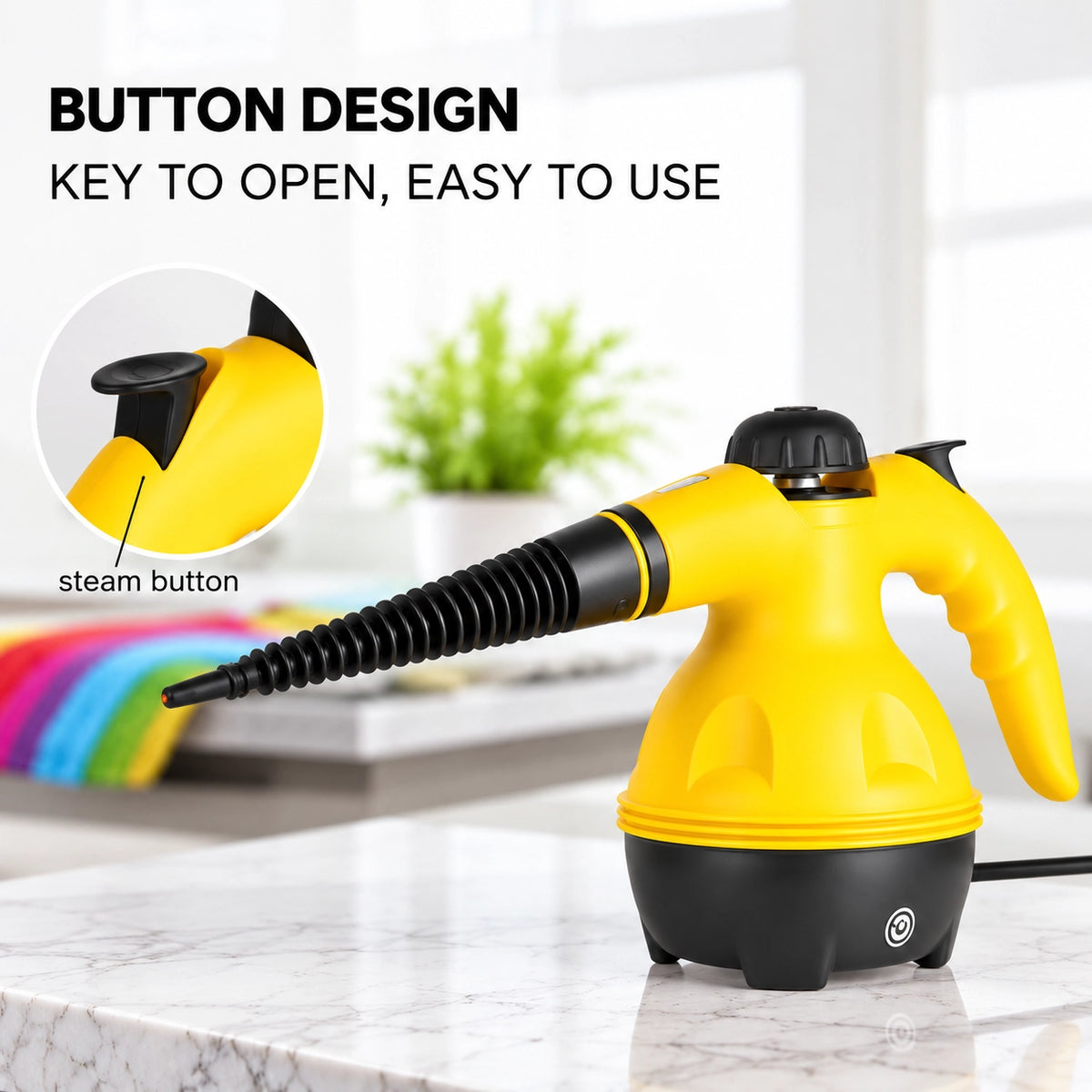 High-Temperature Handheld Steam Cleaner