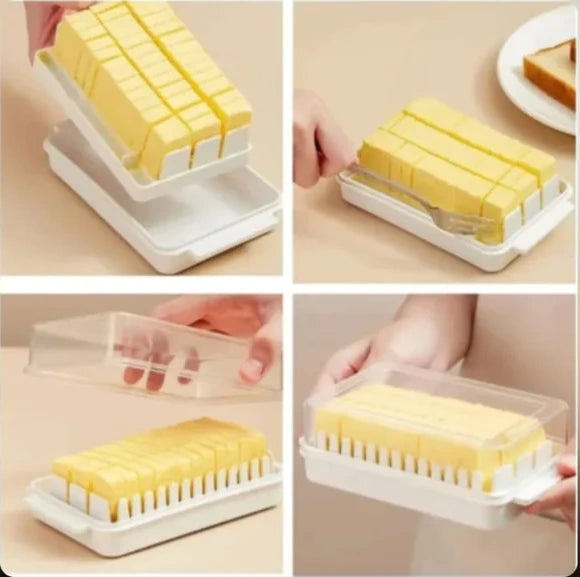 Butter Box with Lid – 5g Slice Cutter Tray